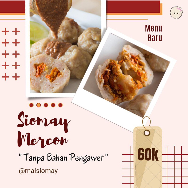 

Siomay Mercon Isi 6pcs/pack - MAISIOMAY