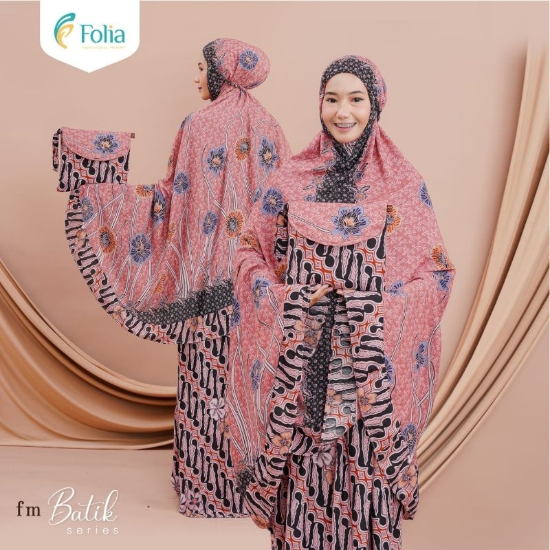 Mukena Rayon Batik ORI dari Folia