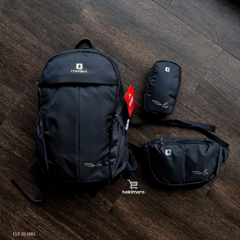 BELI 1 DAPAT 3-Fly 20-TAS RANSEL-TAS PINGGANG-SELEMPANG