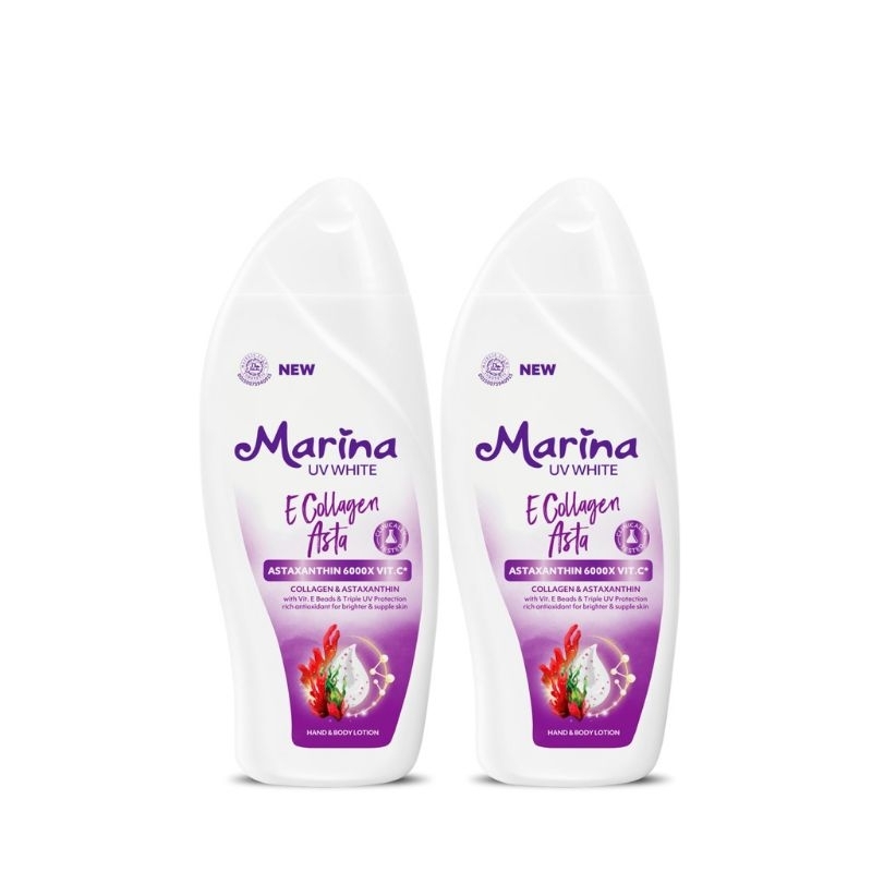 Marina Hand&Body Lotion UV White-E Collagen Asta