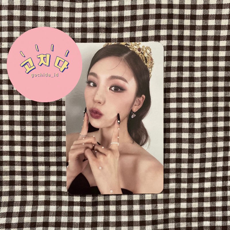 hwang yeji checkmate cm itzy photocard pc album official
