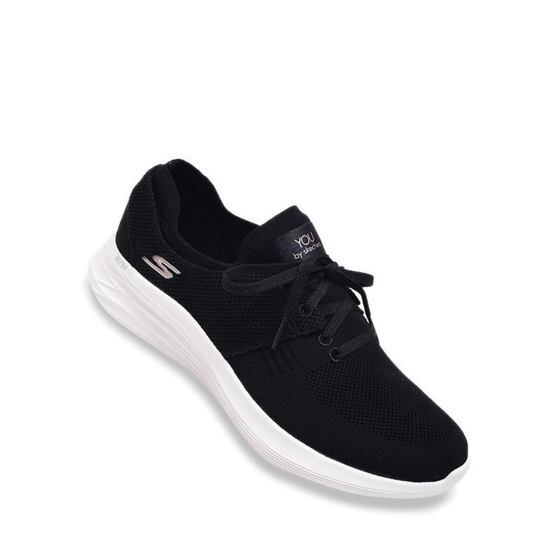 SKECHERS WANITA YOU WAVE WISH 132018-BKW SIZE 37.5