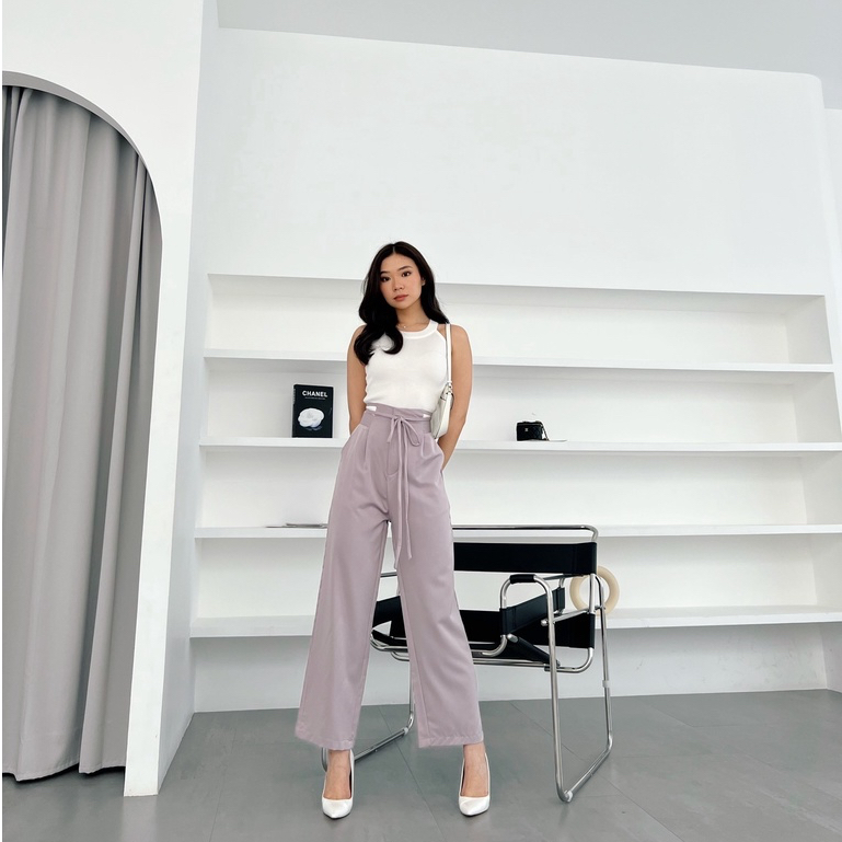 [ Marveile ] Margot Highwaist Pants / Celana Highwaist Wanita