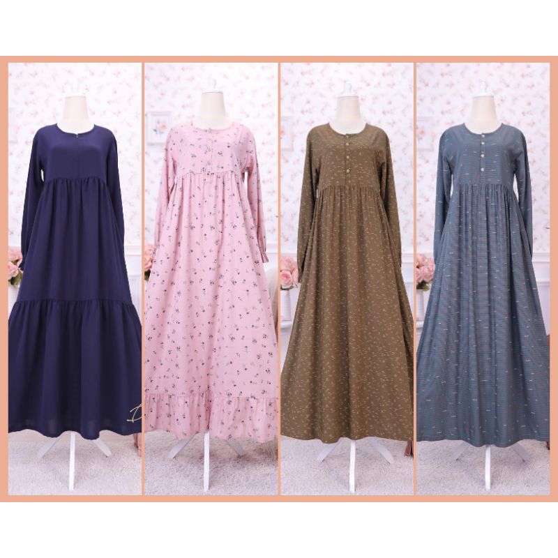 DITSY REJECT SALE MARET (Lelia Mazen Midnightblue, Raelyn Pink, Vidar Picklegreen, Tsana Viridian)