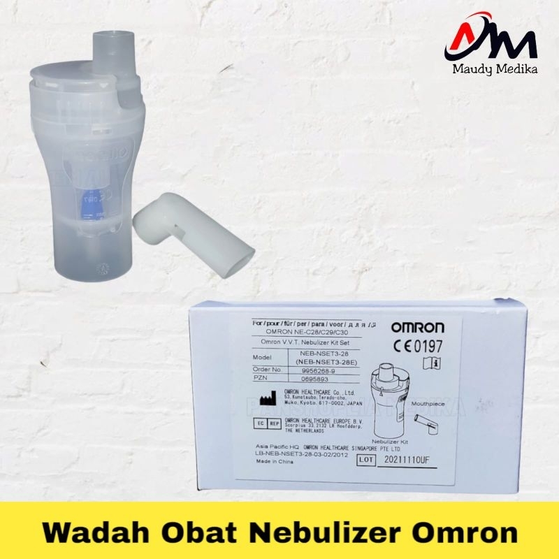 Tempat Wadah Obat Nebulizer Omron C28 C29  Nebulizer Kit Omron Original