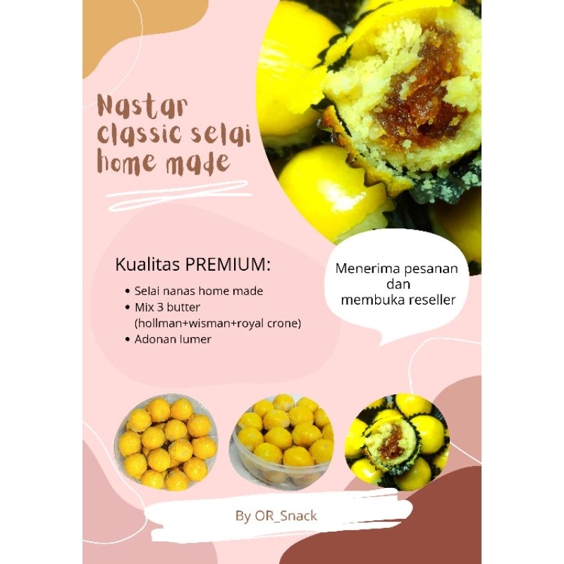 

nastas classic selai HOMEMADE kemasan 1kg