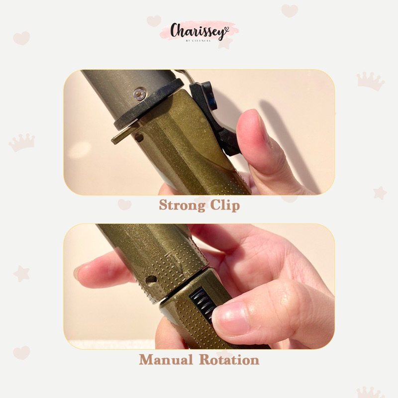 Hair Curler Charissey - Tanpa Box / alat keriting rambut / catokan rambut mudah dipakai