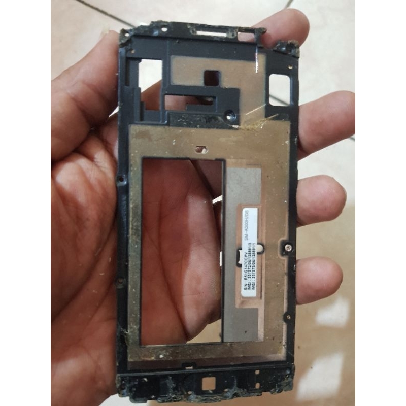 frame tatakan lcd samsung a3 2015 a300h original copotan
