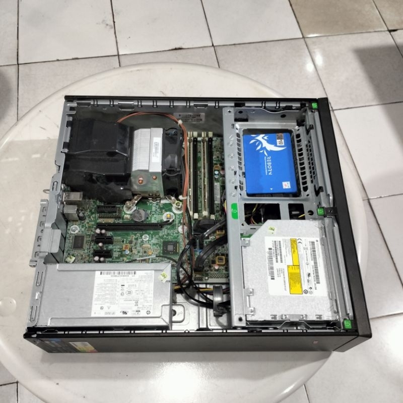 komputer second PC BUILT UP hp core i5 gen4 ram 8gb SSD 256gb bergaransi