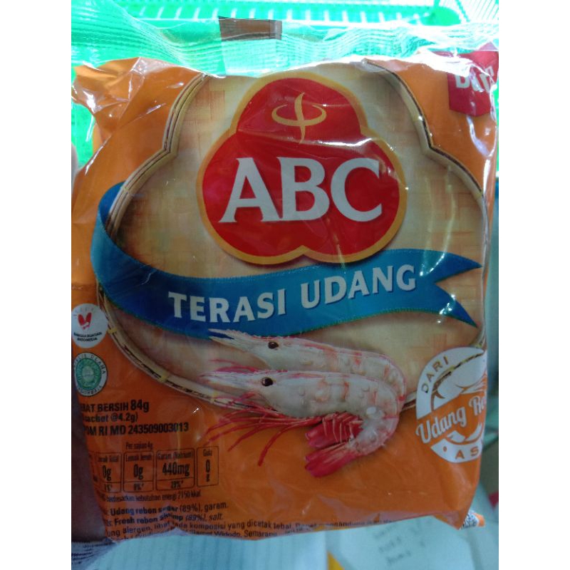 ABC Terasi Udang (1 pack isi 20 sachet)