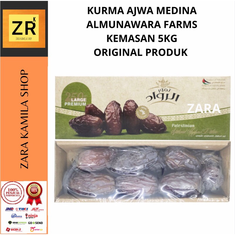 

kurma medjool alrowad 250gram large premium palestina