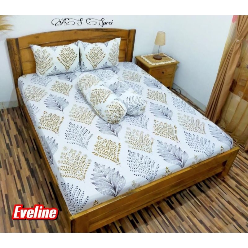 (RAK 06)sprei homemade motif bunga