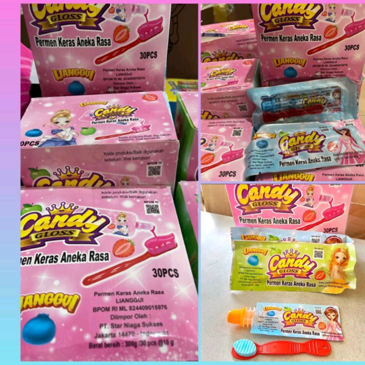 

Isi 30pcs/PERMEN VIRAL MODEL SIKAT GIGI/PERMEN ODOL!!