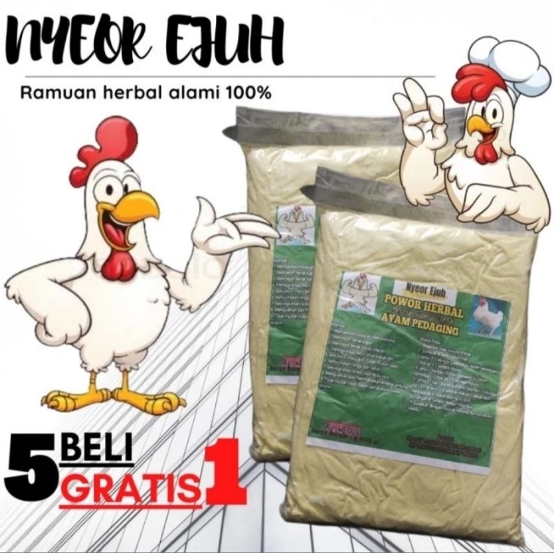 jamu/vitamin untuk ayam pedaging