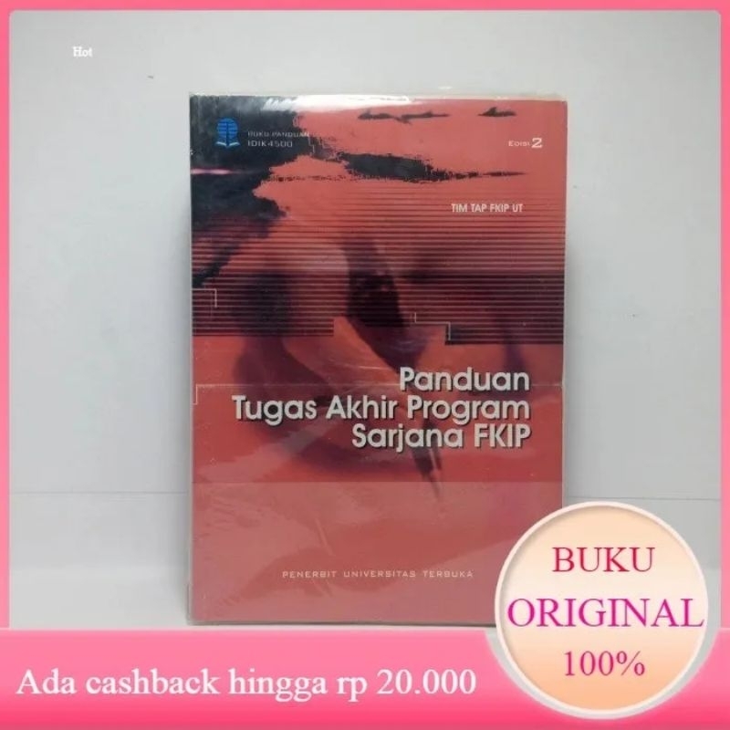 PANDUAN TUGAS AKHIR PROGRAM SARJANA FKIP Edisi 2 UT Original