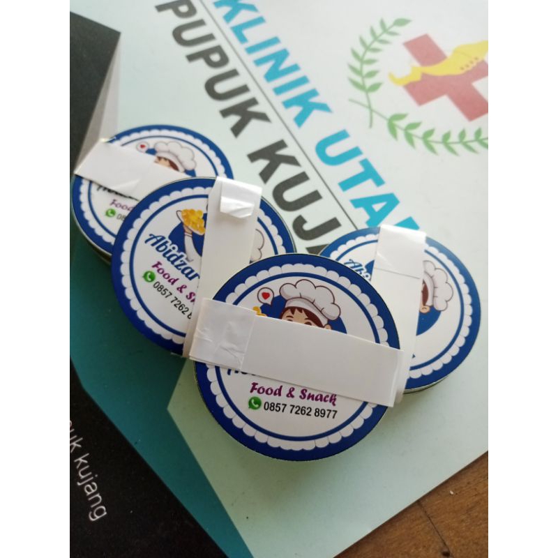 

STIKER LABEL MAKANAN