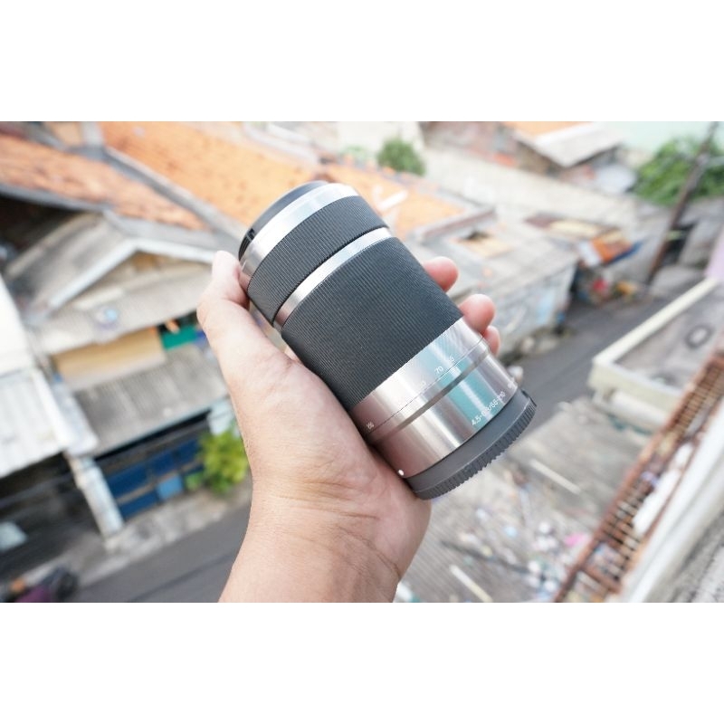 Lensa tele sony 55-210 oss e-mount