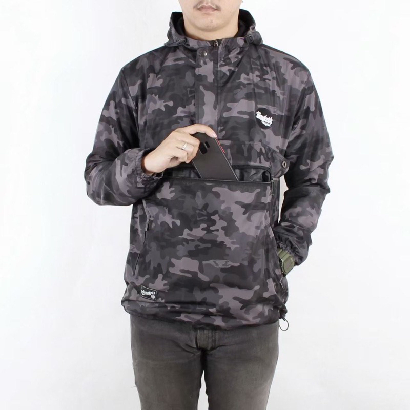 Jacket cagoule loreng