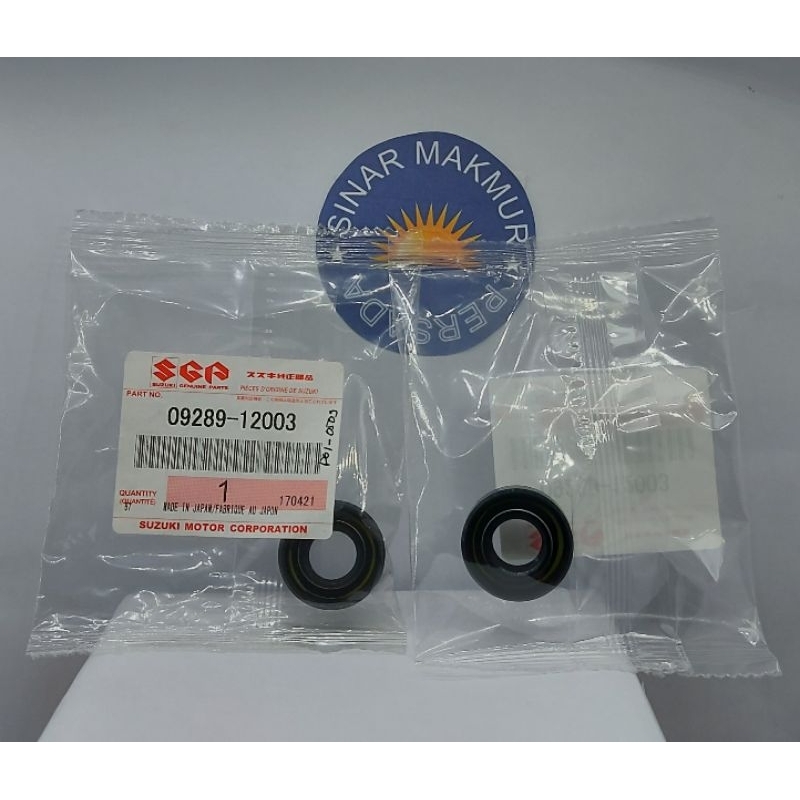 09289-12003 SEAL AS PANJANG SUZUKI (MESIN LIST MERAH TAHUN LAMA) MESIN TEMPEL 15PK 2 TAK