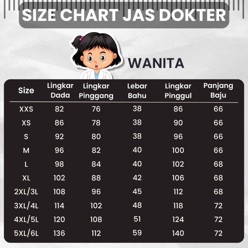 SUPER FLASH SALE!! JAS DOKTER Lengan Panjang / Sneli Pria dan Wanita / JAS KOAS