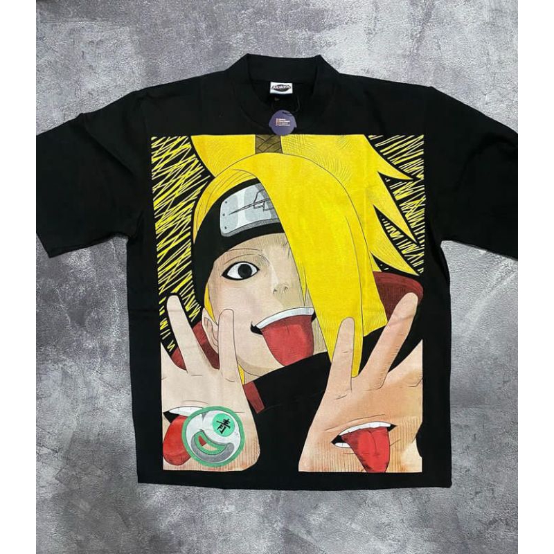 Tshirt Full Print Akatsuki Deidara X Sasori by Skaars