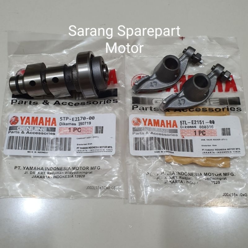 Noken As Camshaft + Platuk Klep Jupiter Z Vega R New 5TP