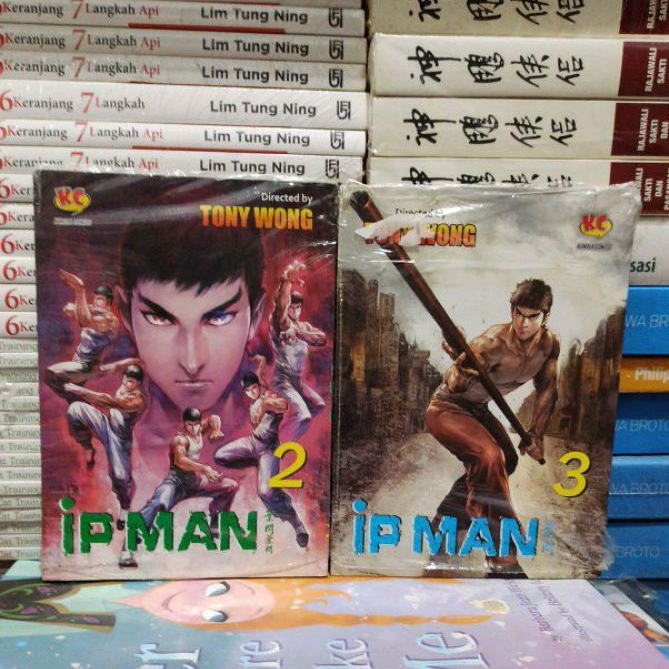 KOMIK ORIGINAL IP MAN TONY WONG BEKAS LIHAT DESKRIPSINYA