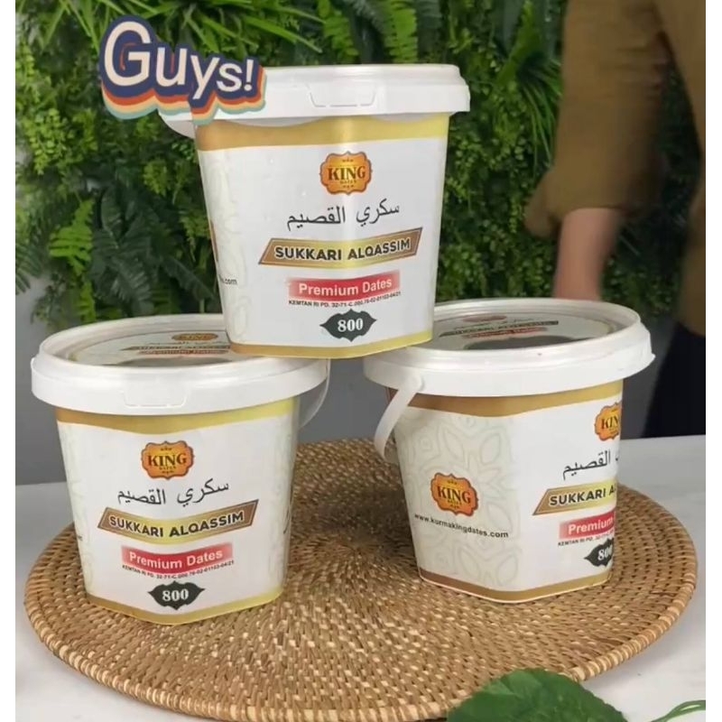 

KURMA SUKARI EMBER PREMIUM IZIN KEMTAN 800 gr
