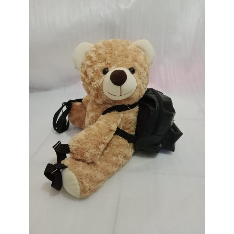 Best Seller Tas Ransel Gendong Boneka Beruang Coklat Imut Lucu Cute Real pic