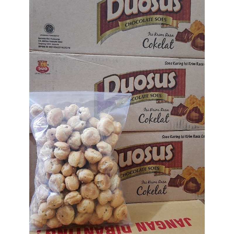 duosus 250 gram soes kering isi cokelat