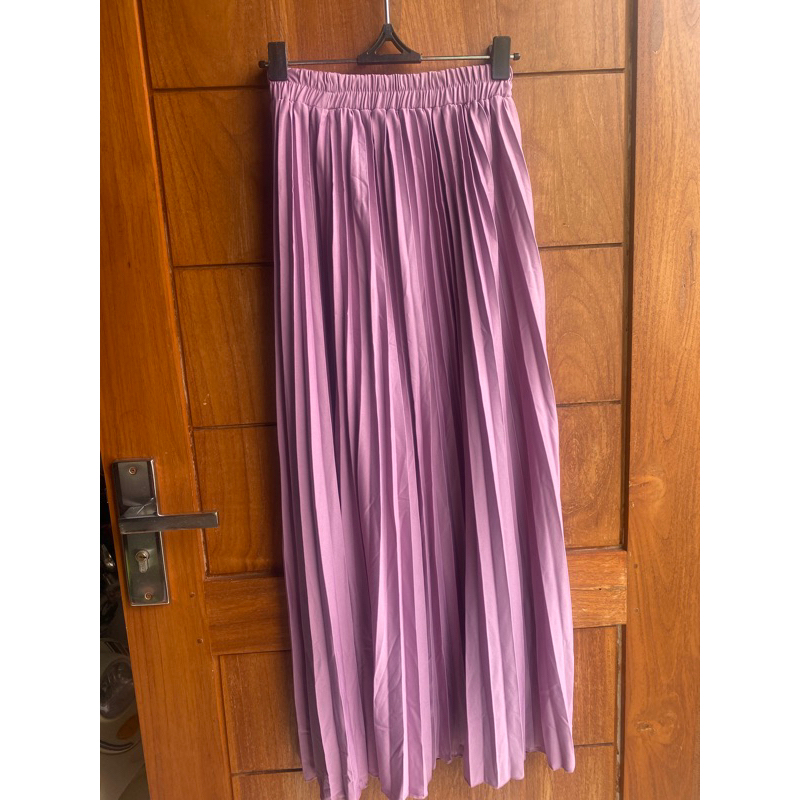 rok plisket dusty purple