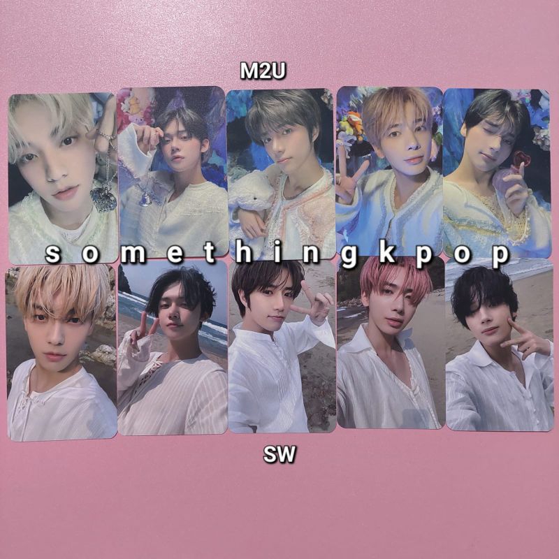 TXT - The Name Chapter: TEMPTATION Photocard Lucky Draw Soundwave M2U | PC LD Soobin Yeonjun Beomgyu