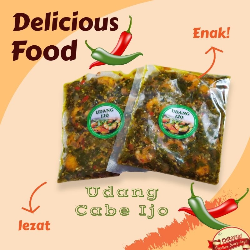 

Udang Sambal Ijo Original fresh terjamin 250g