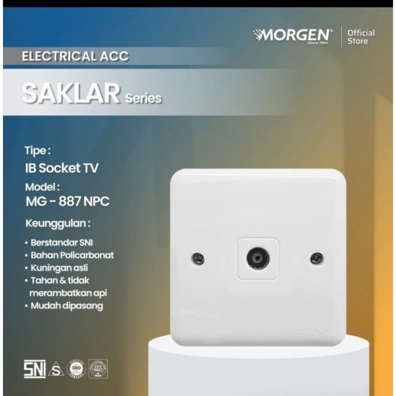 Stop Kontak TV Morgen MG 887 NPC