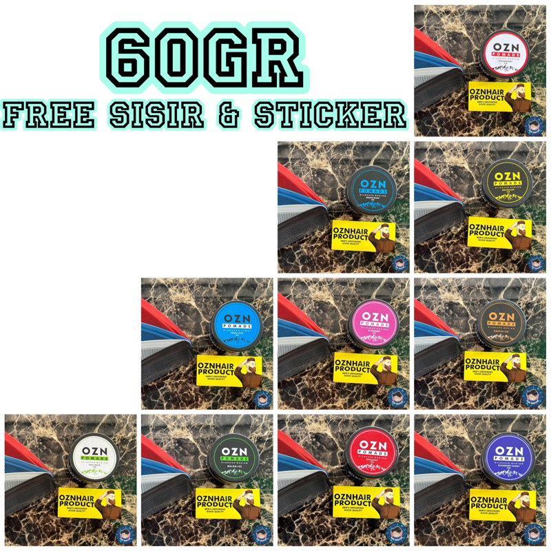 OZN POMADE  OIL BASED ICE SENSATION