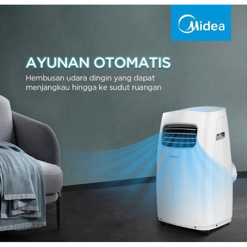 AC portable midea 1.5PK FREE ONGKIR SURABAYA