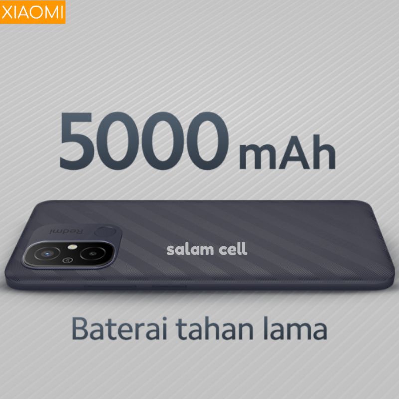 Xiaomi Redmi 12C Ram 4/128Gb Camera 50MP Baterai 5.000MaH No Repack Garansi Resmi