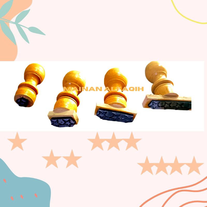 

Stempel Bintang / Mainan Edukatif / Stempel Penilaian Bintang / Stempel Mainan / Stempel Anak / Stempel untuk Guru