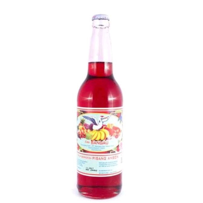 

Syrup Sirup Cap Bangau Rasa Pisang Ambon 620ML