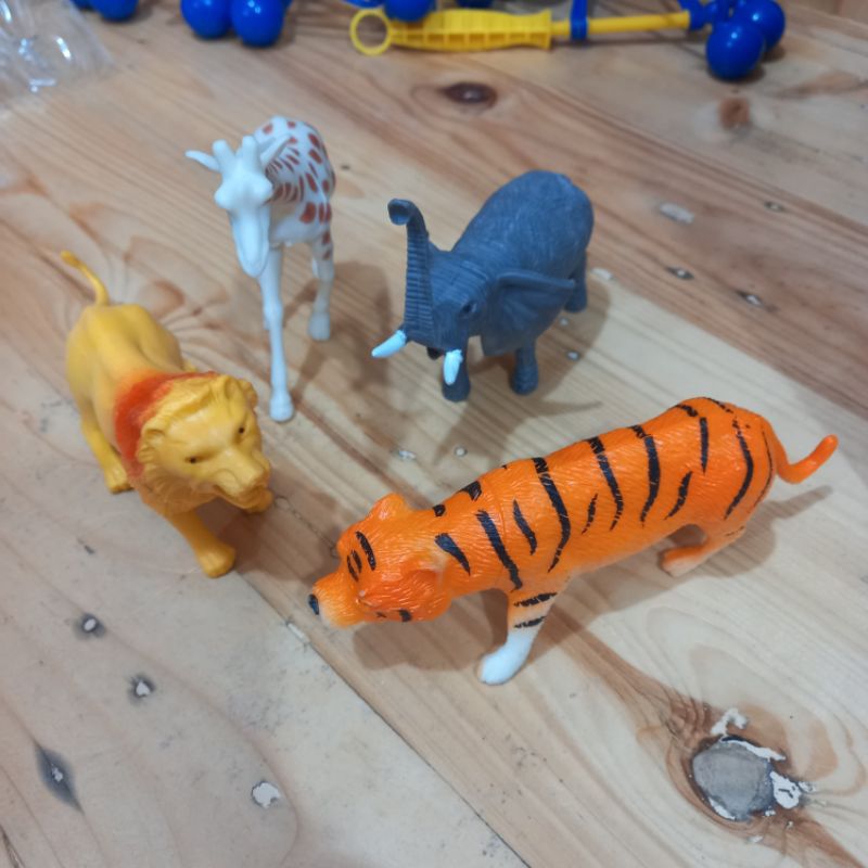 mainan anak animal set isi 4 besar