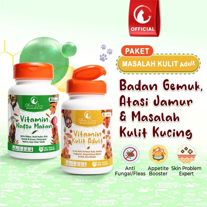 OLIVE CARE PAKET VITAMIN MASALAH KULIT ADULT