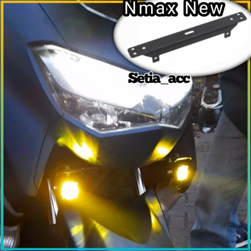 Breket Lampu Tembak Nmax New 2020 2021 2021 2023 Headlamp