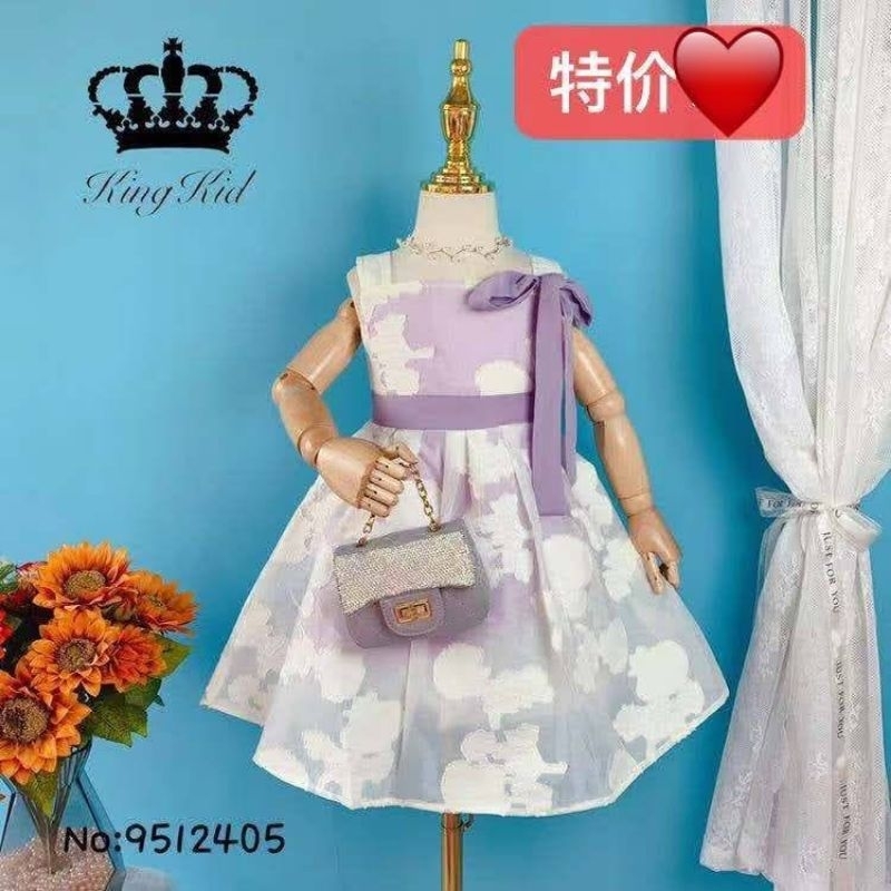 dress import king kids anak perempuan