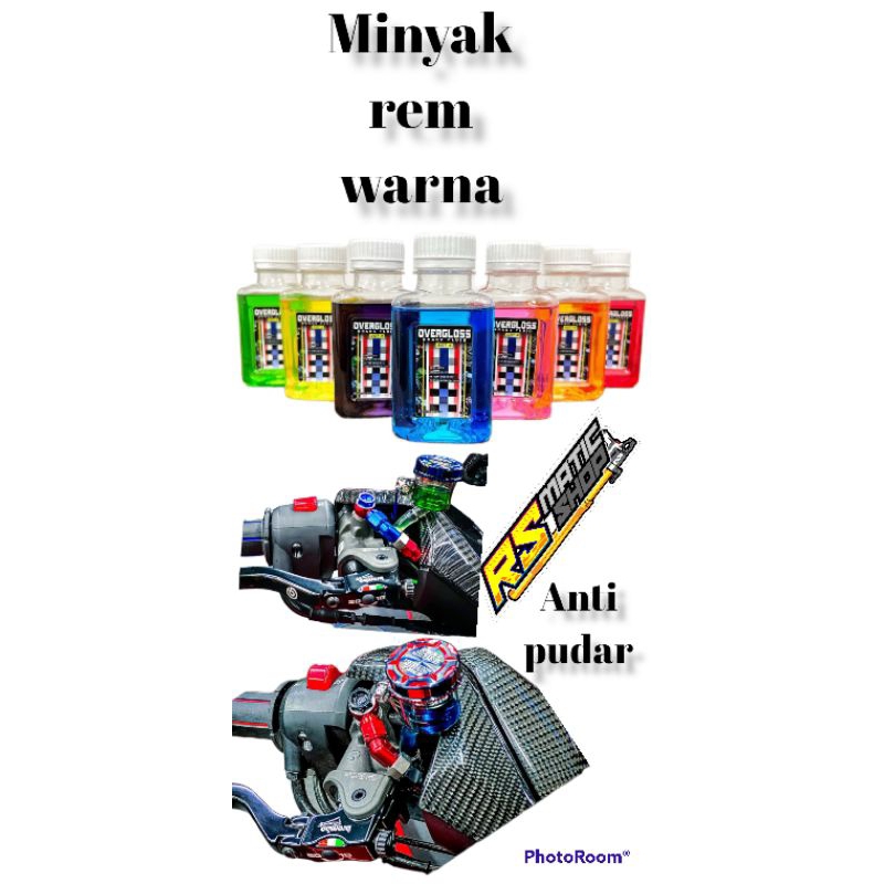 MINYAK REM WARNA ANTI PUDAR UNIVERSAL YAMAHA-HONDA-KAWASAKI