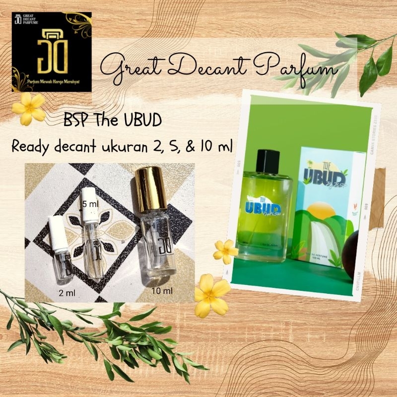 Decant Bali Surfer Parfum The Ubud Parfum Tester
