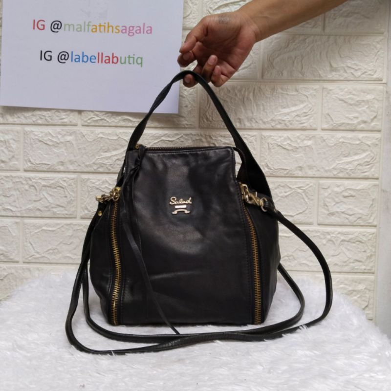 Tas Wanita Shoulder Hand Bag Salad Branded Kulit
