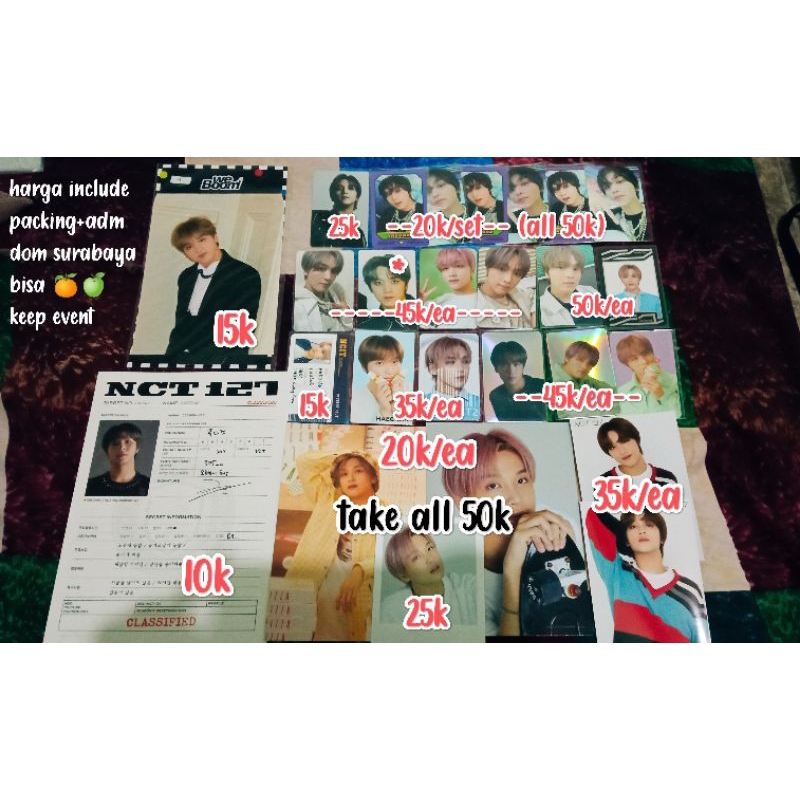 AAB PC Haechan stamp suhum slowacid luggage dreaming ar jewel hotsa uc natrep konsep idc universe be