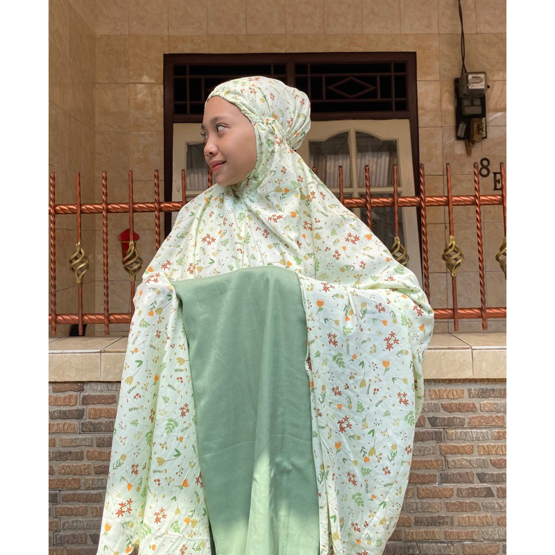 Mukena BALI- MukEna jumbo -mukena adem motif -mukena murah - mukena traveling