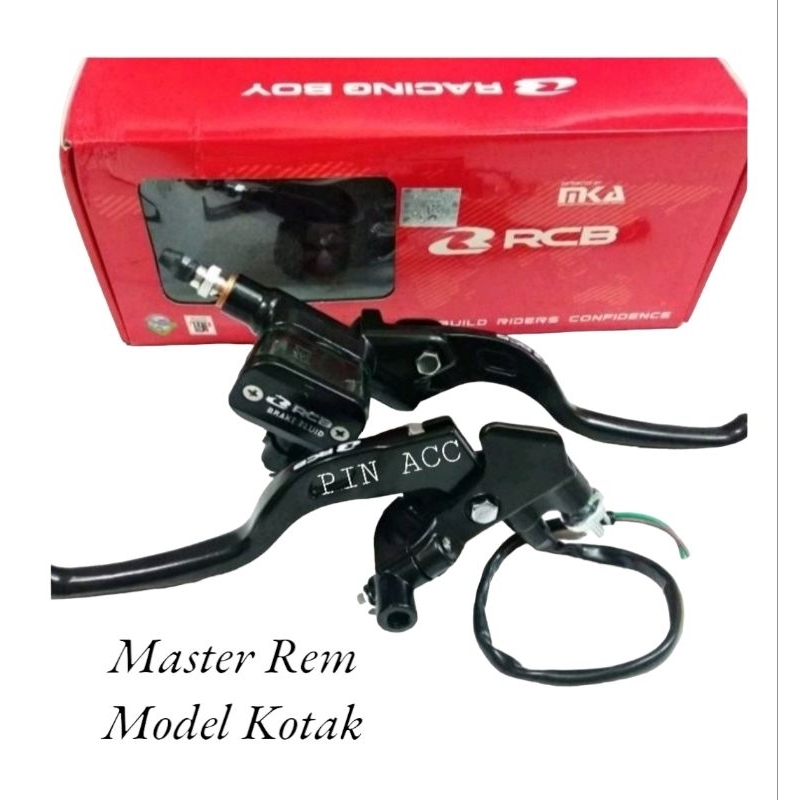 Master rem RCB Oval &amp; handle kopling set Rcb cbr R15 ninja 150 vixion satria fu Aerox rx king r25