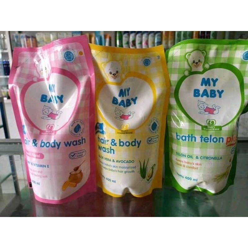 My Baby Sabun Cair Bayi [Refill 400mL]